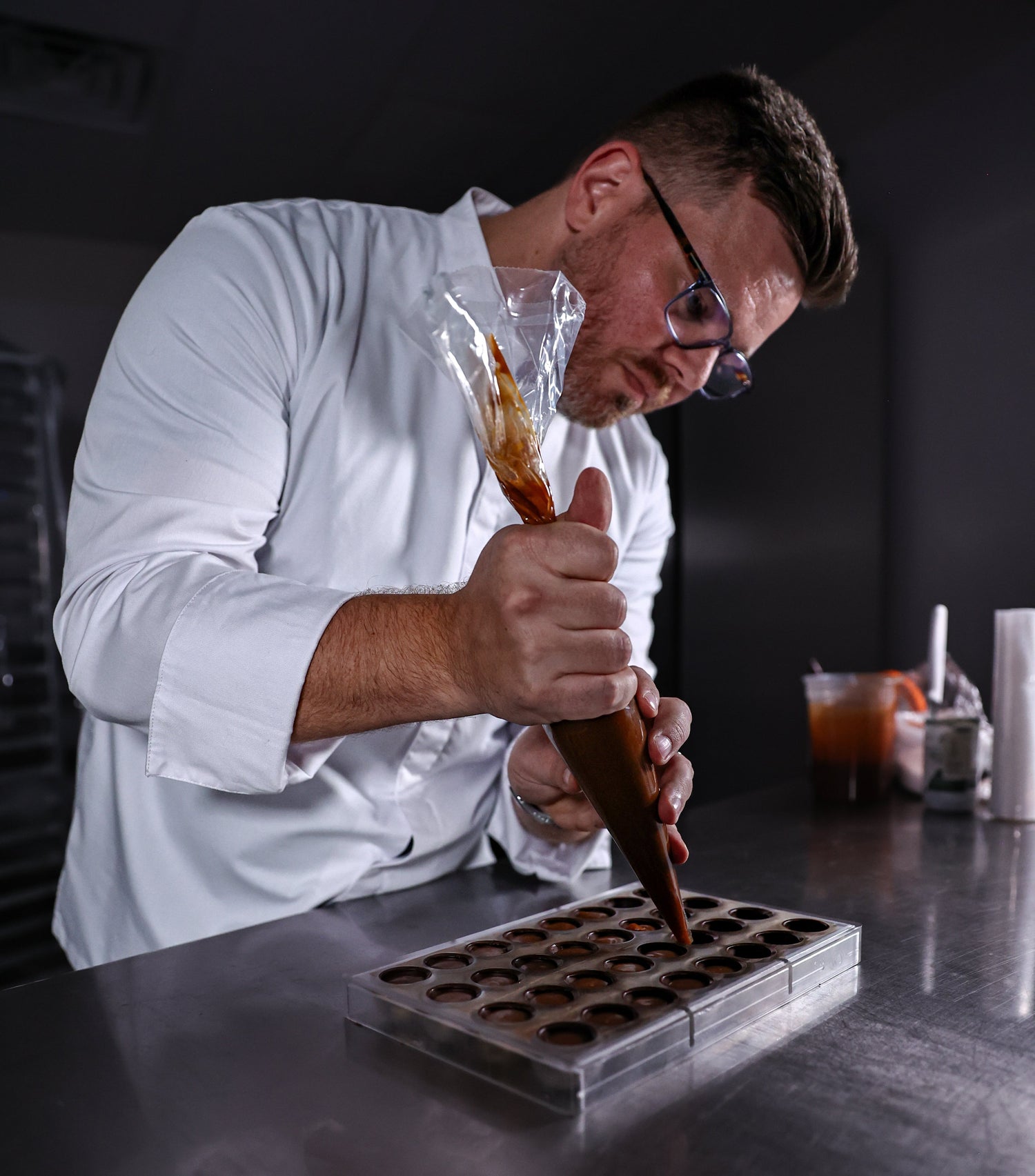 Mark Sutton, owner of Andrew Logans Chocolates and Confections