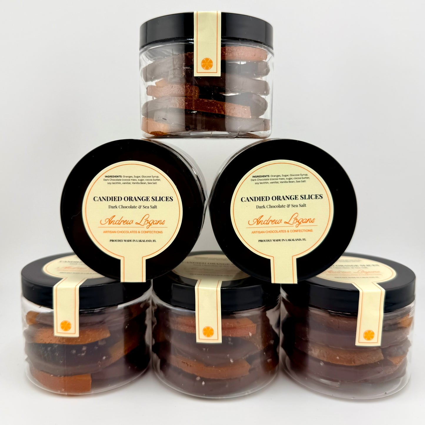 Chocolate Covered Candied Oranges