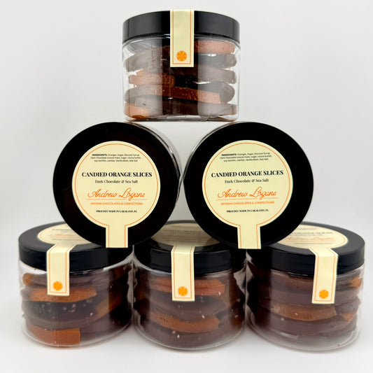 Chocolate Covered Candied Oranges