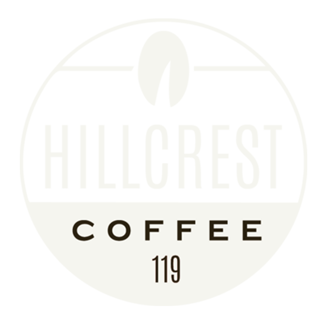 Hillcrest Coffee, logo.