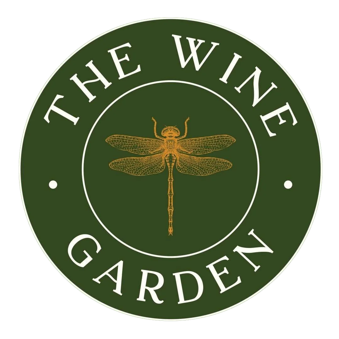The Wine Garden, logo.
